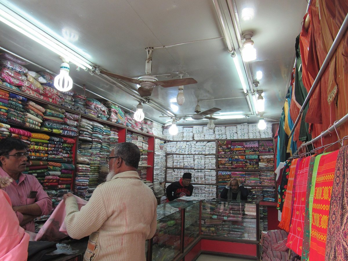 Khadi shops in Kandirpar, Cumilla
