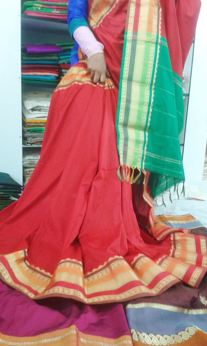 A Rajshahi silk sari
