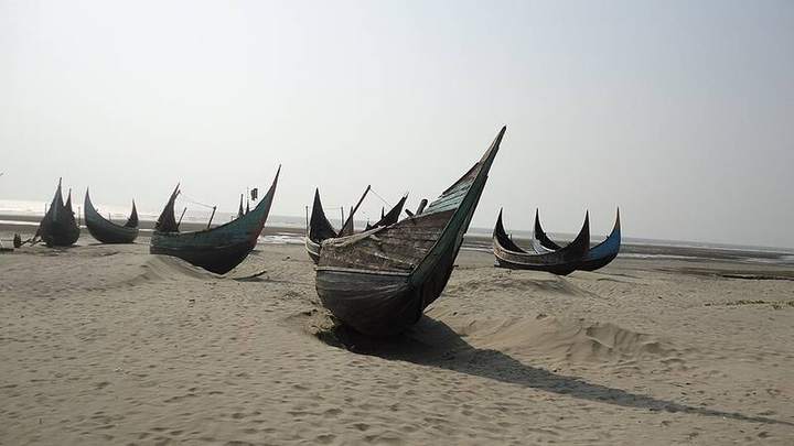 ইনানী সৈকতে সূর্যাস্ত