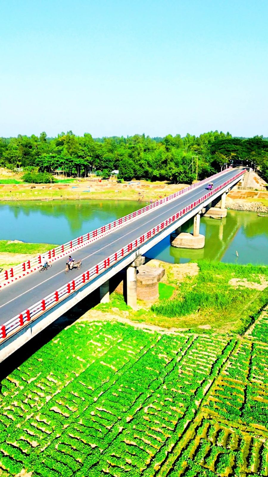 বড়দহ সেতু  কাজলা: ছবি ৬